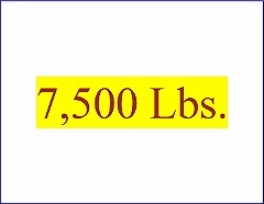 7500 Lbs